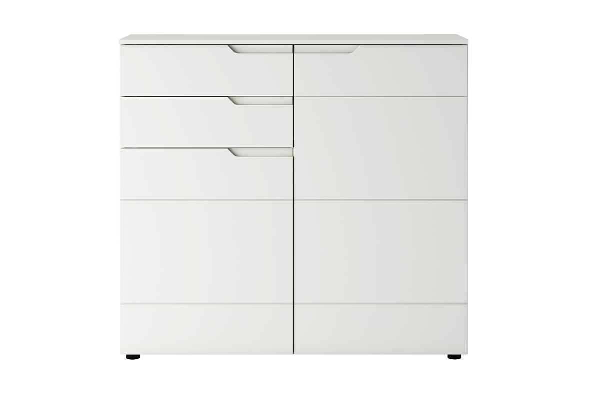 Biela komoda HILTON HILK07