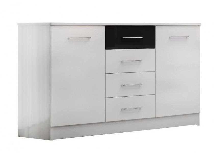 Biela komoda DUBAJ