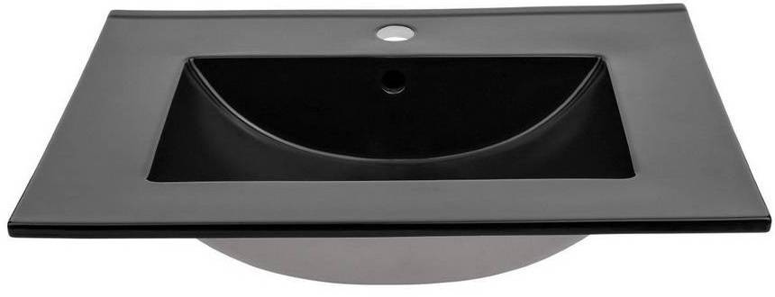 Umývadlo do kúpeľne LAVA BLACK 60 UM-8003-60-BLACK DP