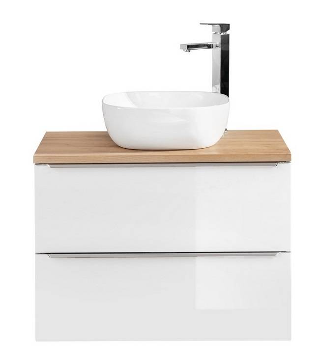 Skrinka do kúpeľne CAPRI WHITE C