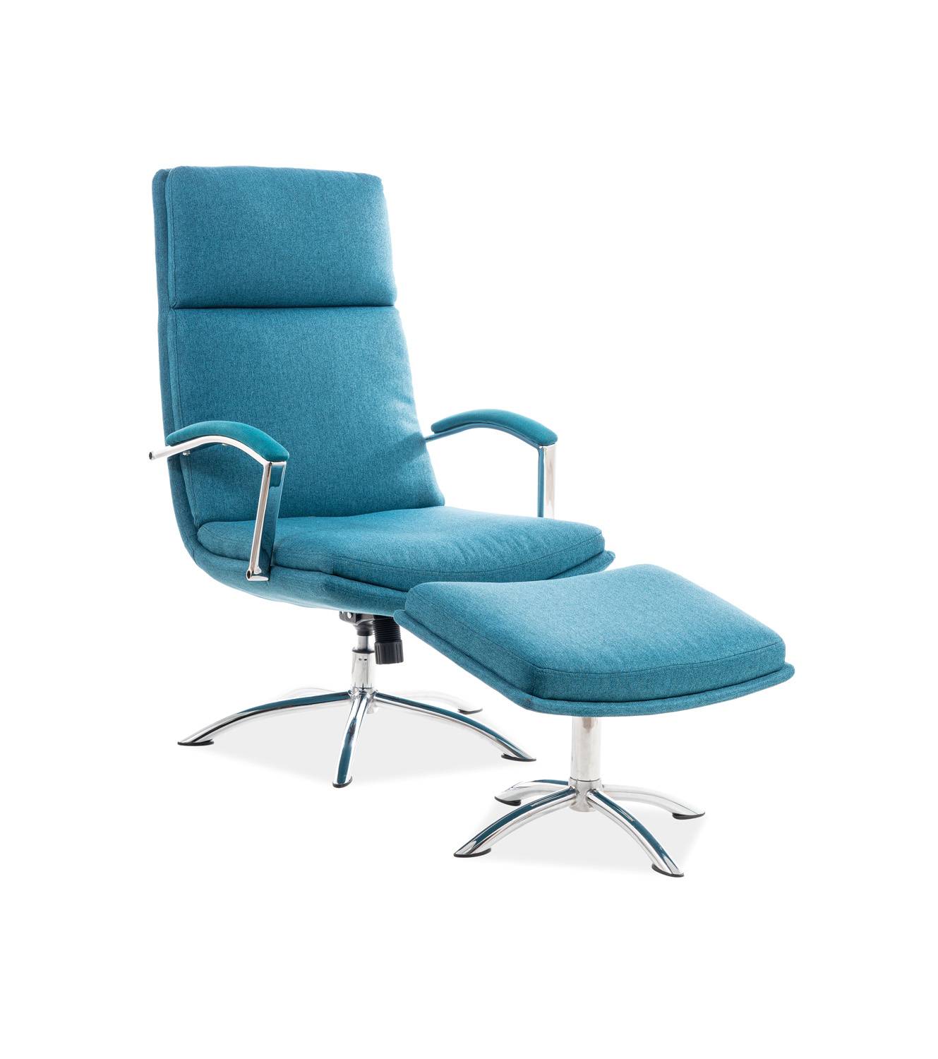 Relaxačné kreslo s taburetkou JEFFERSON