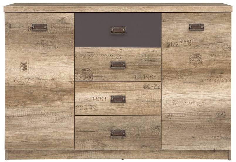 Komoda do detskej izby MALCOLM KOM2D4S