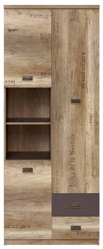 Regál do detskej izby MALCOLM REG3D2S