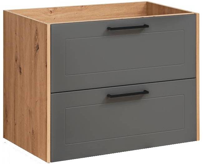 Skrinka do kúpeľne MADERA GREY 821
