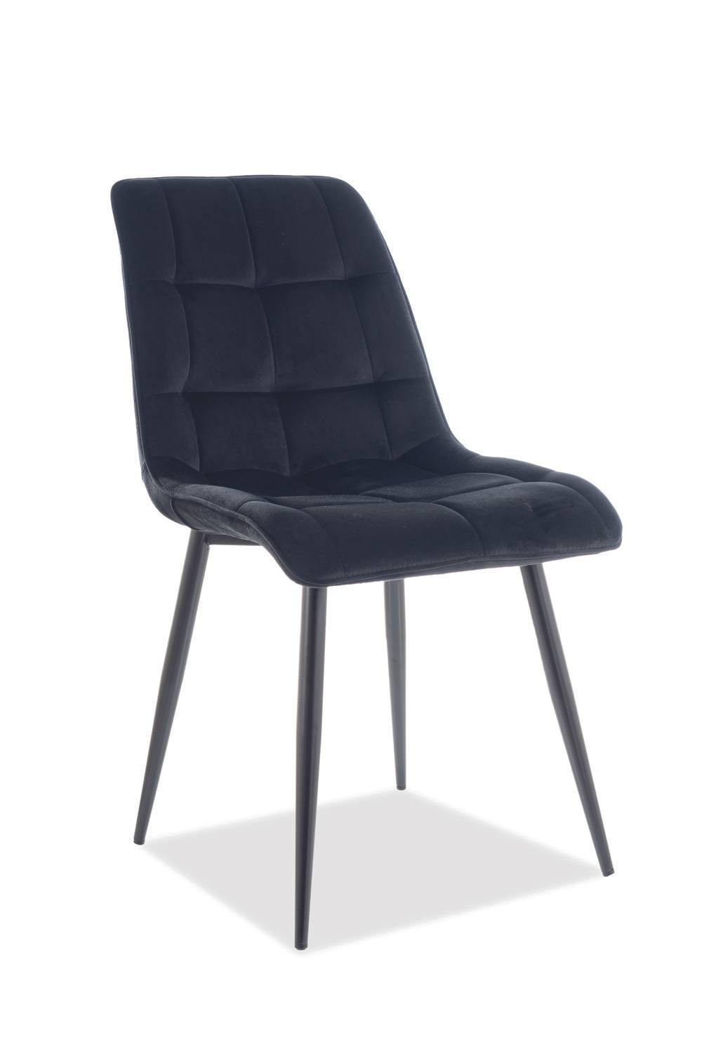 Jedálenská stolička CHIC MATT VELVET