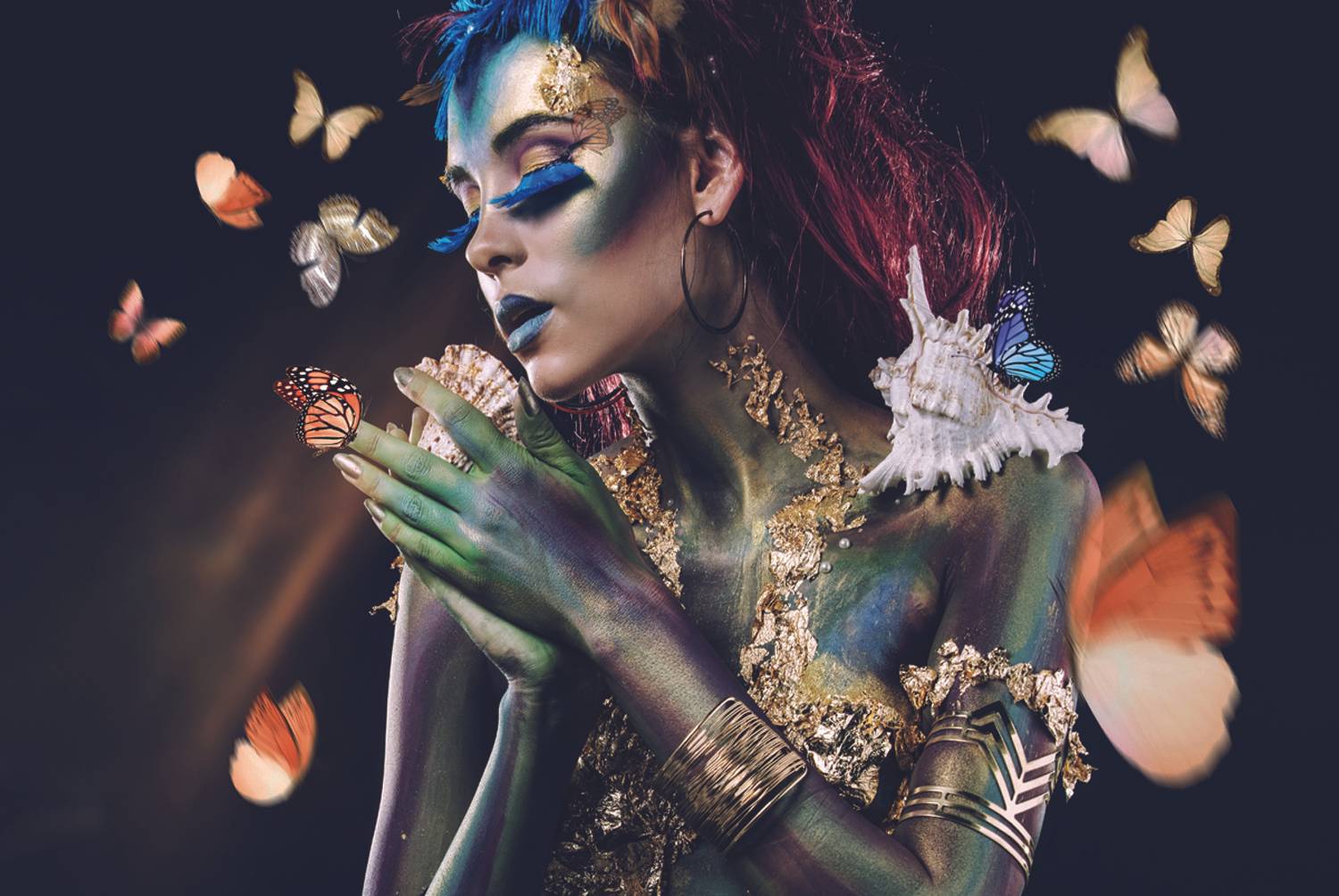 Obraz na stenu BUTTERFLY