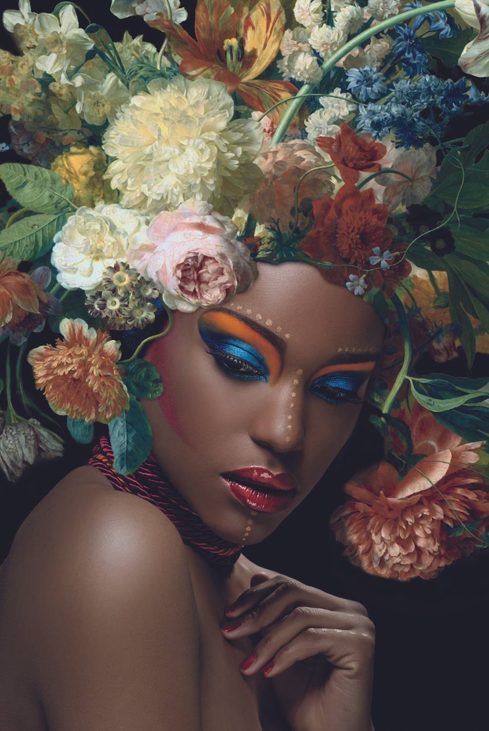 Obraz na stenu FLOWER WOMAN I