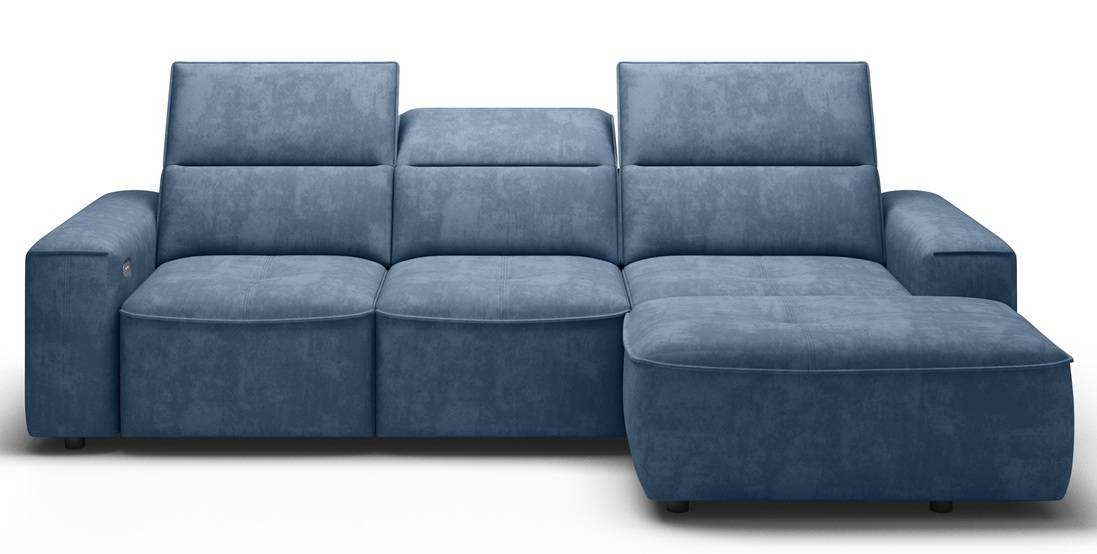 Rohová rozkladacia sedačka CHANDLER MINI P