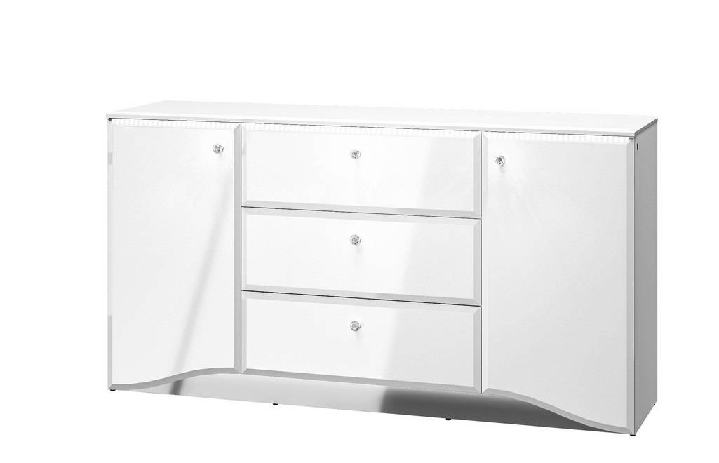 Biela komoda GLAMOUR 02