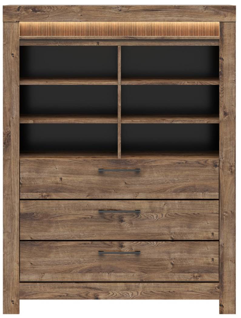 Regál do obývačky TORIN REG3S