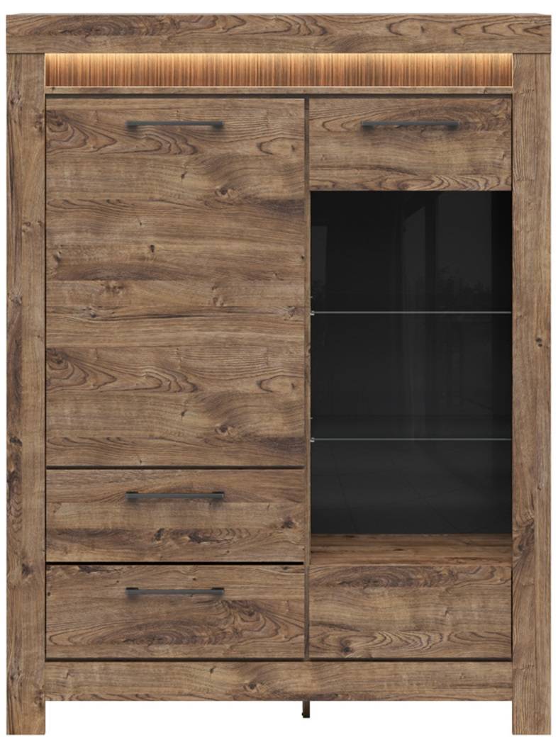 Vitrína TORIN REG1D1W2S