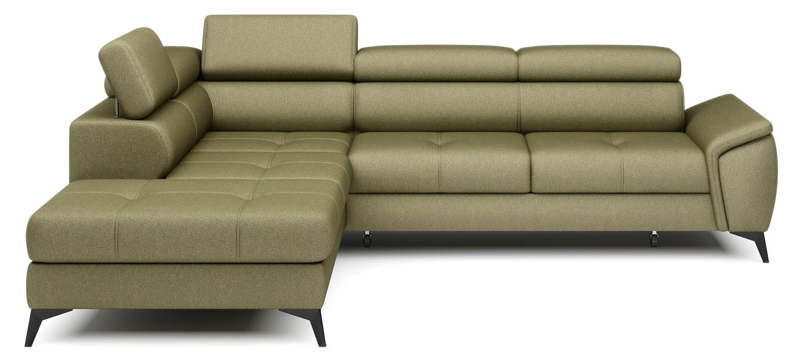 Rohová rozkladacia sedačka WATERLOO L