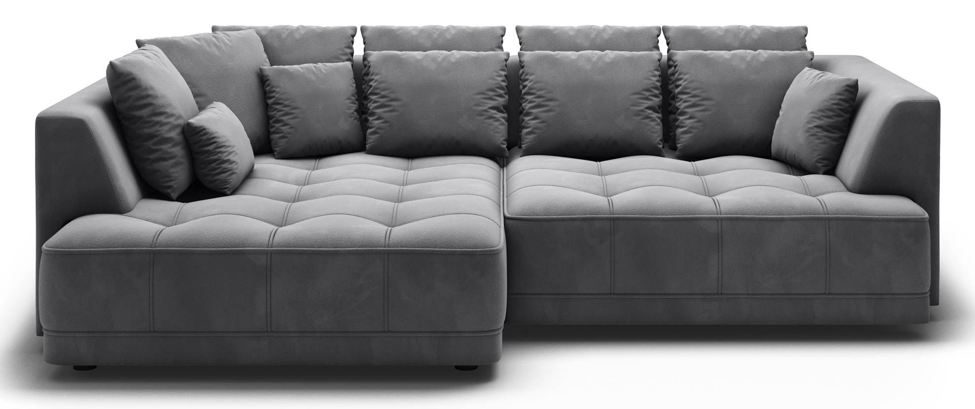 Rohová rozkladacia sedačka OTTAWA BOX L