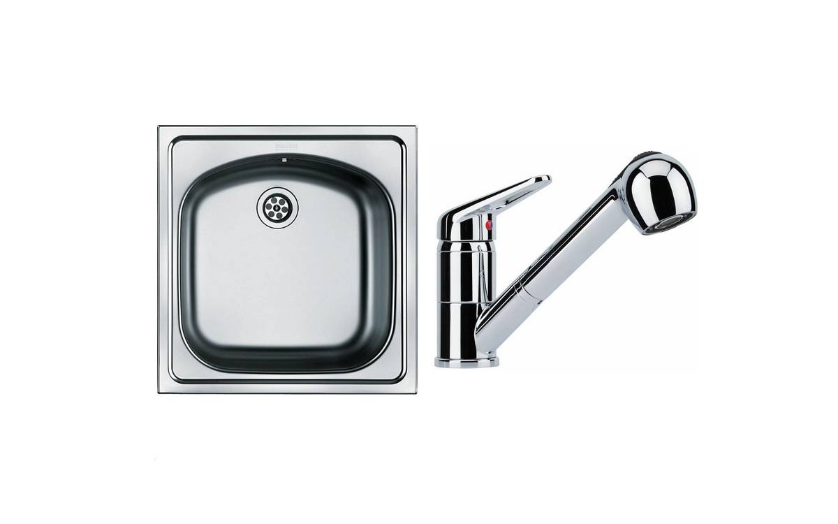 Set kuchynského drezu a batérie N4