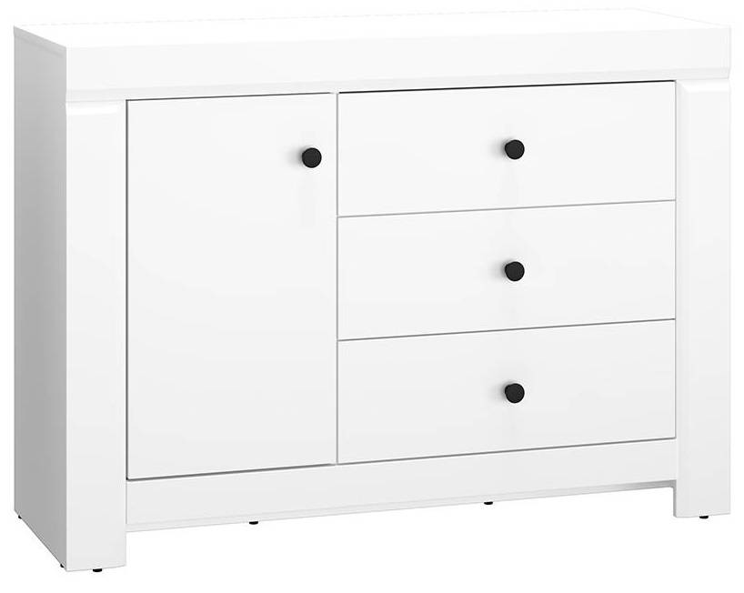 Biela komoda LAHTI 10