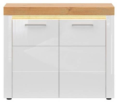 Biela komoda HORTON KOM2D