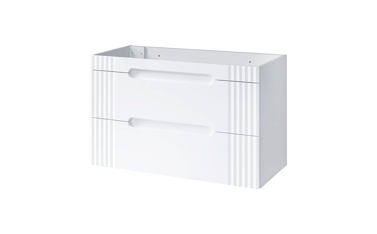 Skrinka do kúpeľne FIJI WHITE 82-100-D-2S