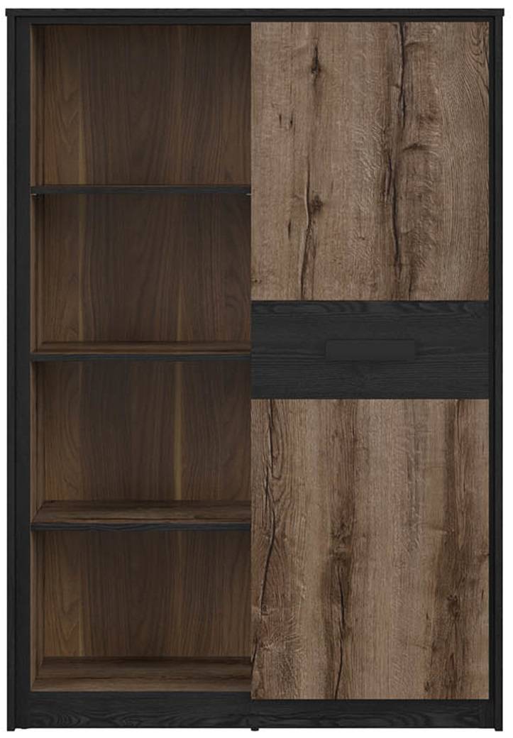 Regál do obývačky KASSEL REG1D