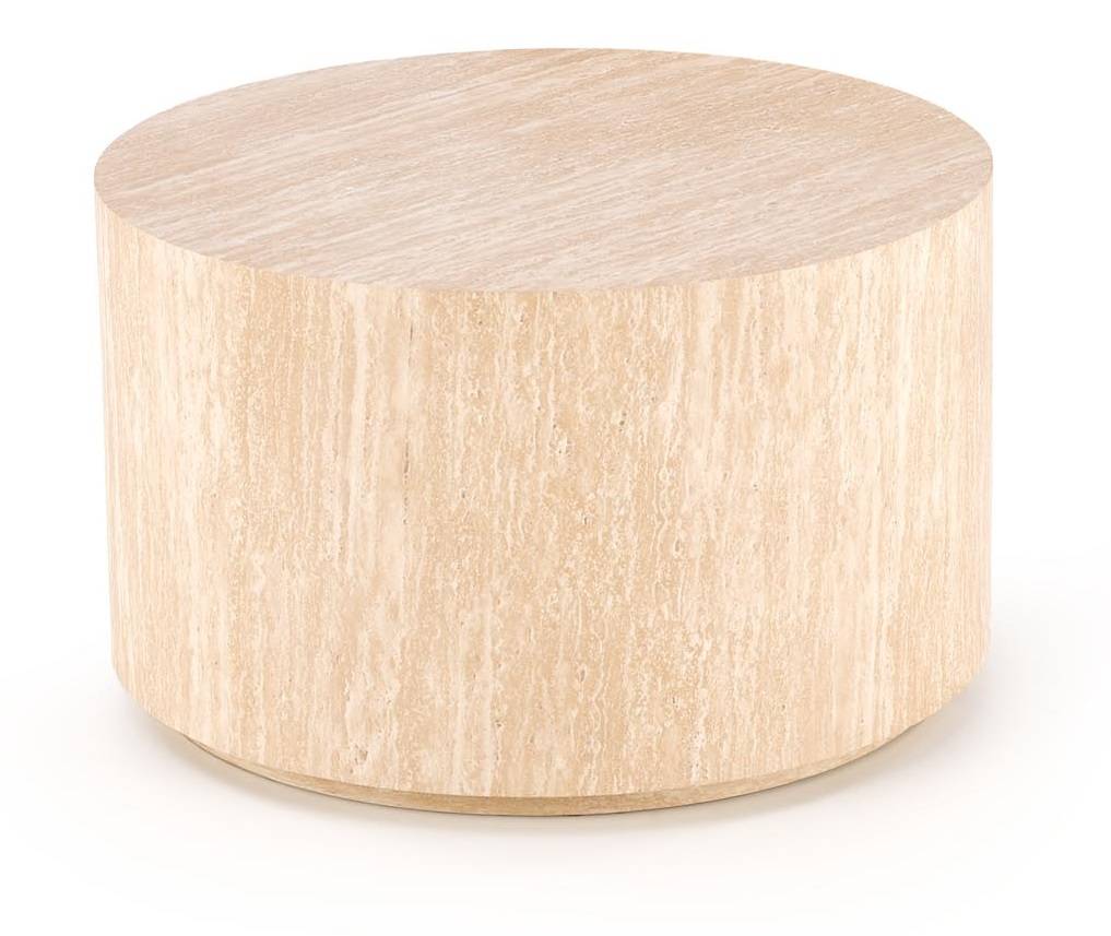 Konferenčný stolík okrúhly TRAVERTINO