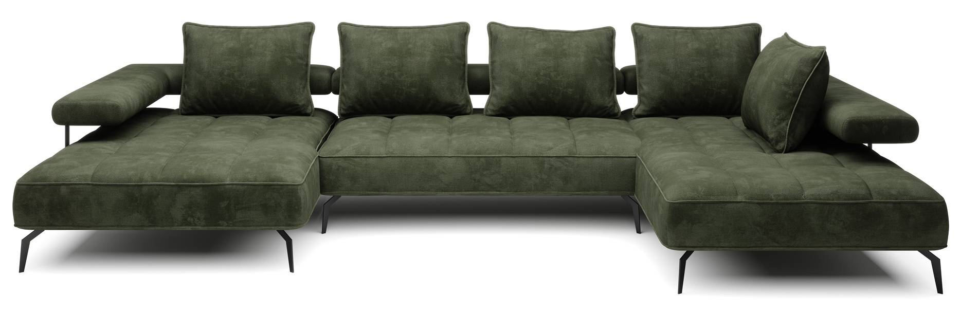 Sedačka v tvare U TELLAMON XL P