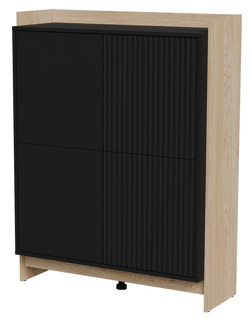 Dizajnová komoda PORTO 100 4D