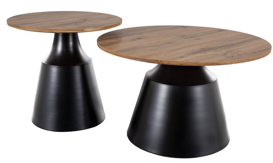 Set konferenčných stolíkov ITAKA BLACK