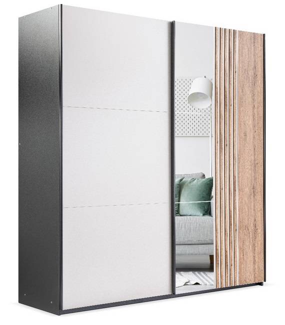 Skriňa s posuvnými dverami EVORA 203