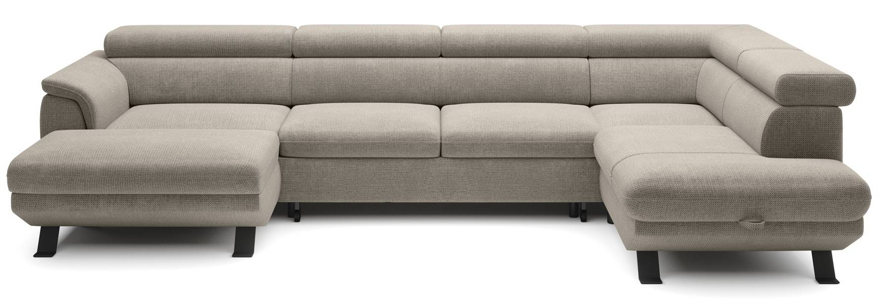 Sedačka v tvare U NEVAR XL P