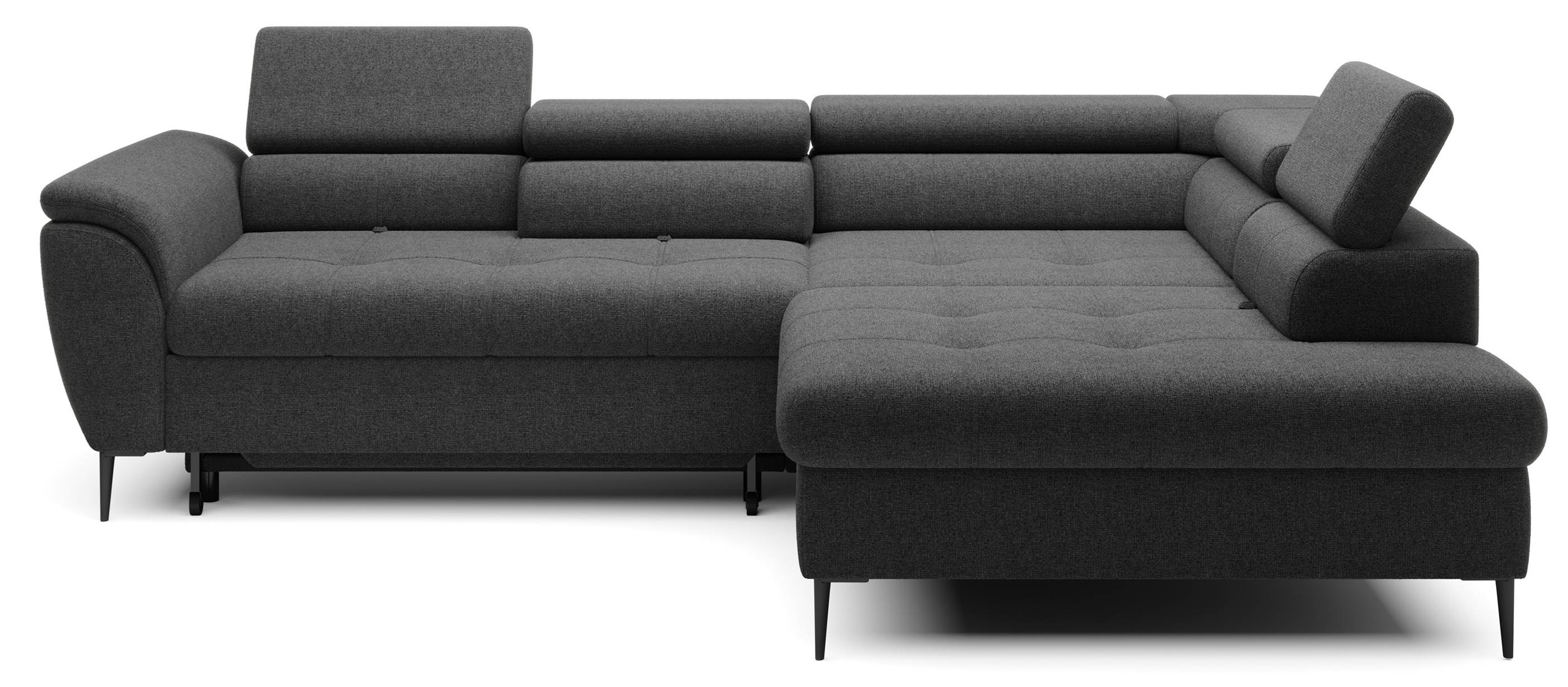 Rohová rozkladacia sedačka POTEMP P