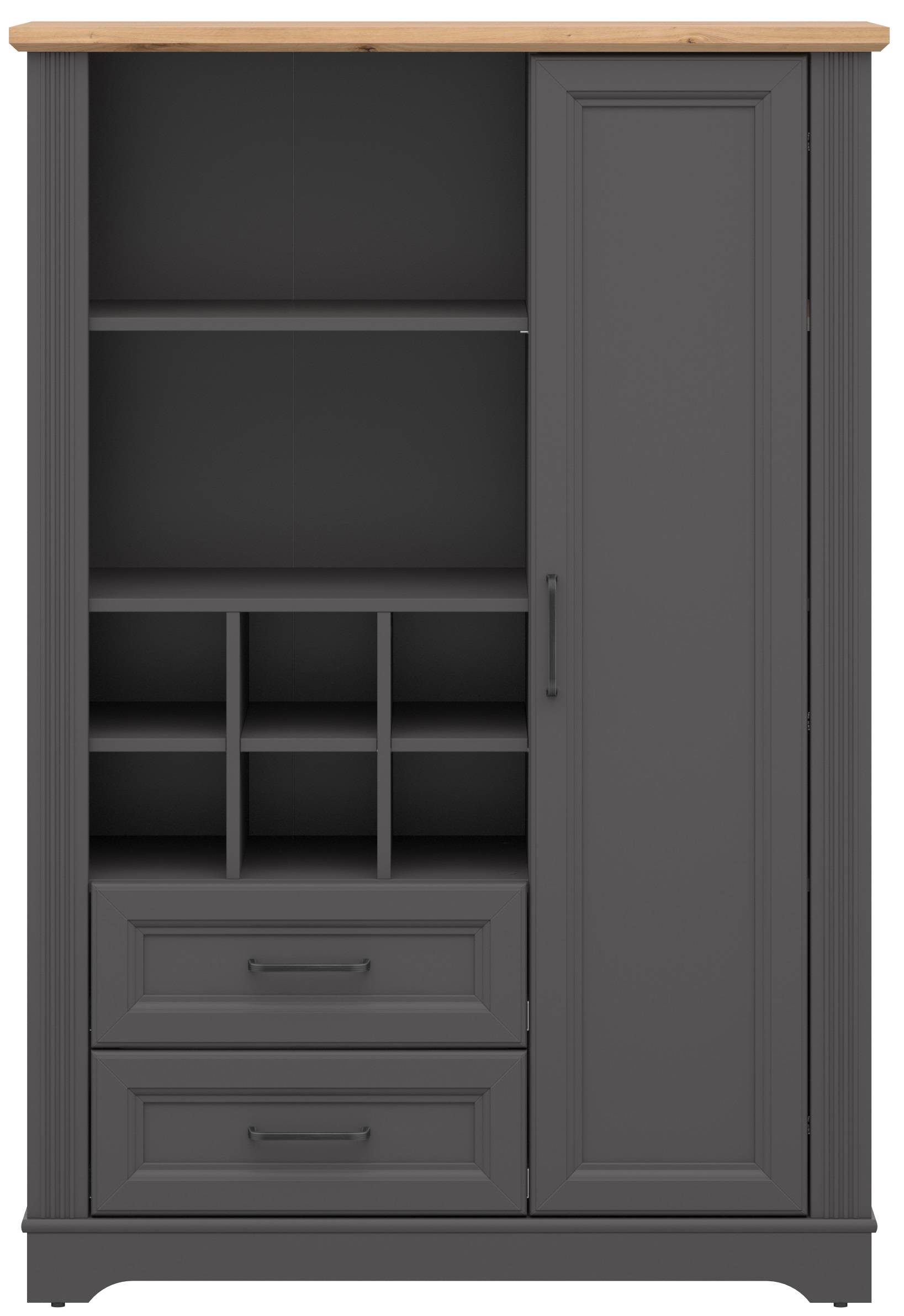 Regál do obývačky TOLMIN REG1D2S