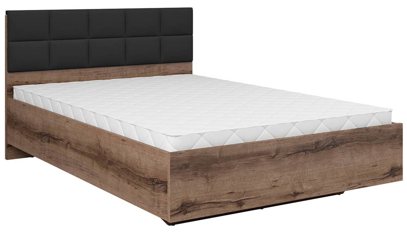 Posteľ 140x200 KASSEL LOZ/140/B1 s roštom a úložným priestorom 