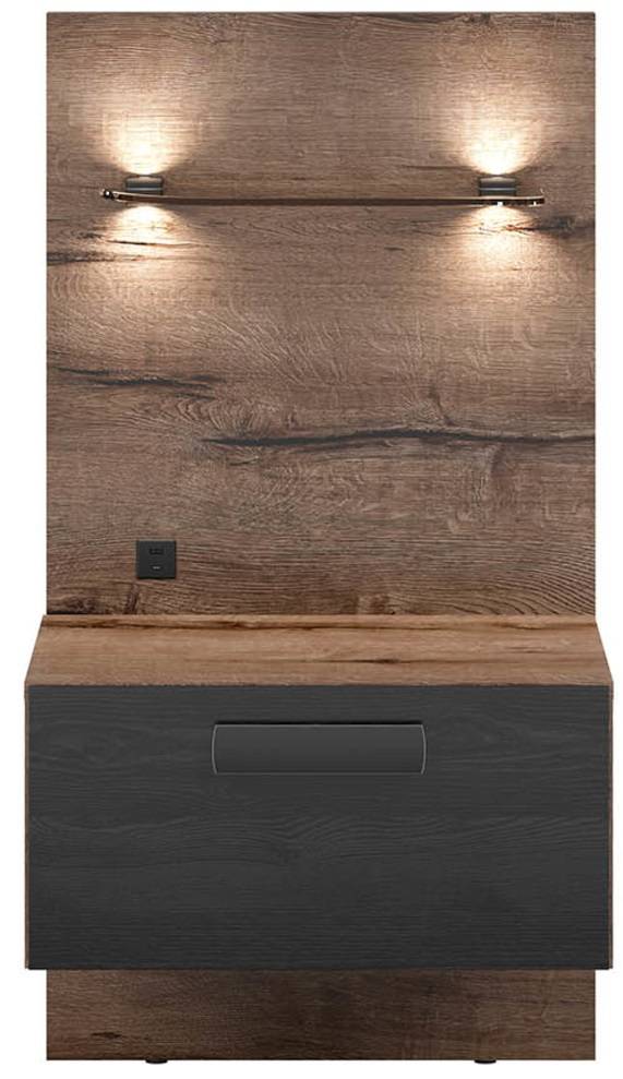 Nočný stolík KASSEL KOM1S/P