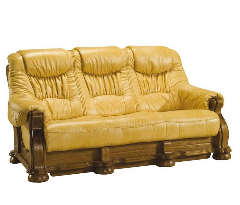 Kožená pohovka CEZAR I 3