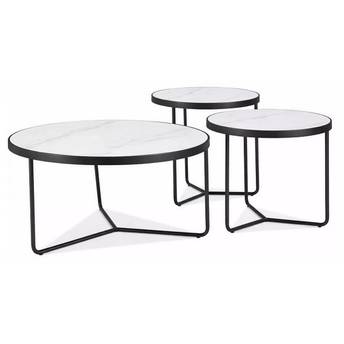 Konferenčný stolík okrúhly DEMETER CERAMIC